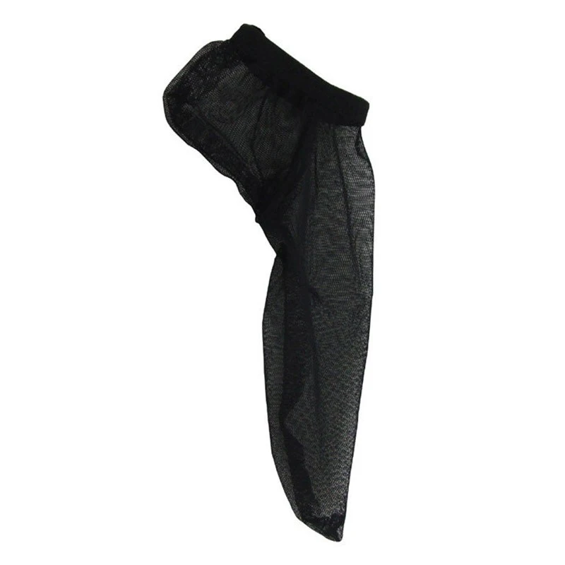 Male Underwear Penis Stockings Pouch Sleeve Man Underwear Thong Sexy Men Cock Sock Thin Mesh Sheer Sheath