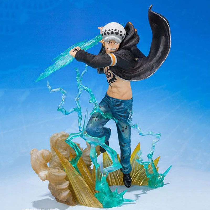 Экшн-фигурка Trafalgar Law аниме цельная фигурка D Закон о воде гамма-нож борьба ПВХ