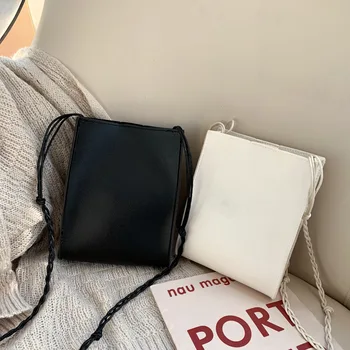 

Simple new bag female 2020 wild one-shoulder fashion bag cute messenger small bag women messenger bags