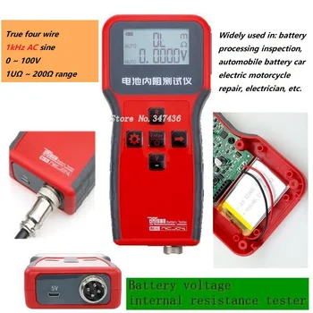 

Battery Internal Resistance Tester DIY Lithium Battery Accuracy 0-100V YR1030 Upgrade 18650 Battery Detector