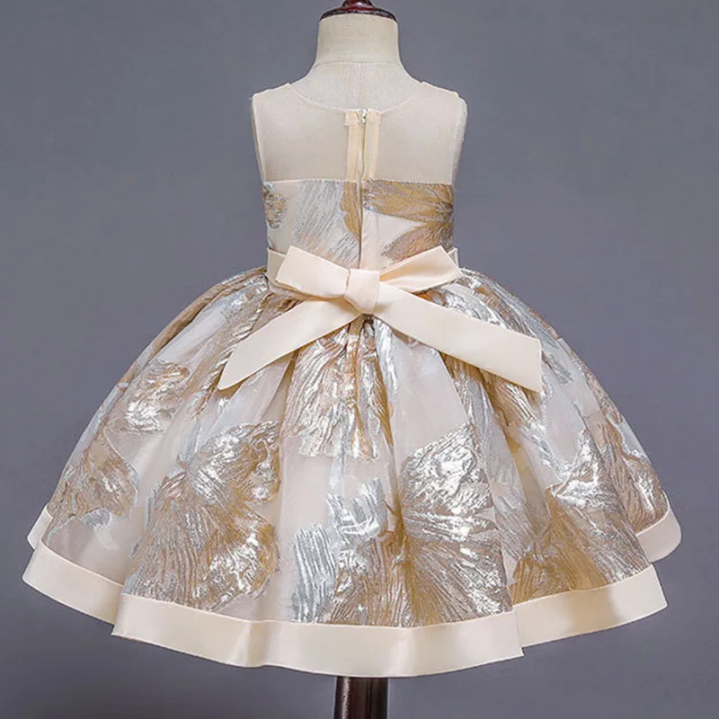 Г. Платье для девочек бальное платье с цветочным узором, Vestido, Детские платья для девочек вечерние платья-пачки на свадьбу для детей от 3 до 10 лет платье принцессы