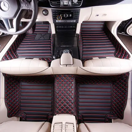 

Custom Full Covered Special Car Floor Mats for Honda CRV XRV Odyssey Accord FIT JADE CITY CIVIC Rugs Waterproof Durable Carpets