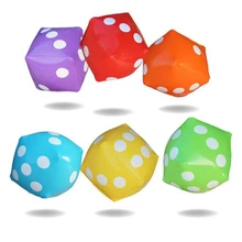 Рекламные надувные игрушки для детской вечеринки, игральные кости, воздушный куб, воздушный шар, игрушки для детей в помещении и на открытом воздухе, игры в бар 30*30 см