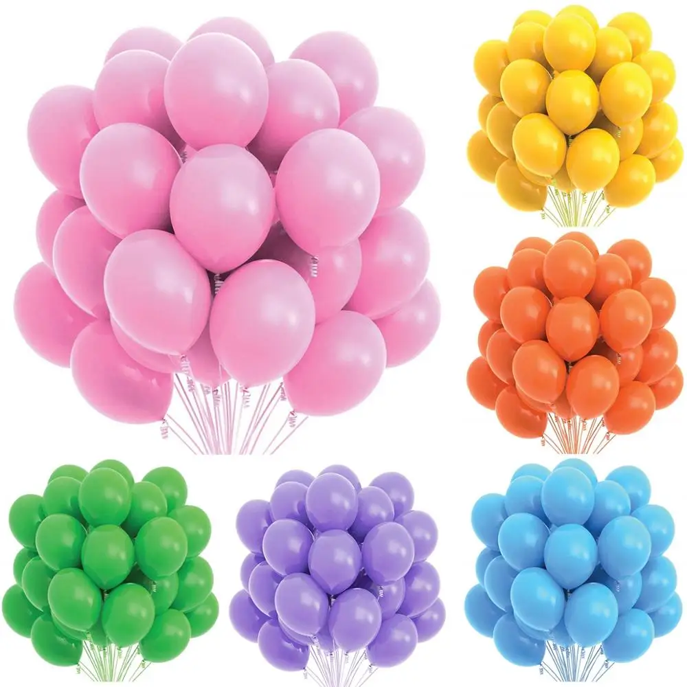 Helium Ballongas Chrom-Latex-Ballons – Metallic-Look In 5 & 10 Zoll, Perfekt Für Hochzeit, Geburtstag & Party-Deko Ballons Silber