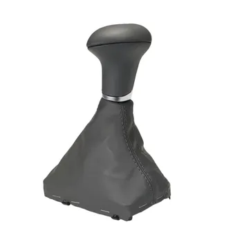 

Car Accessories Leather Gear Shift Knob Gaiter Boot Cover Dustproof Waterproof Cover Speed Gear Shift Knob for A4 A6 Q5 Q7