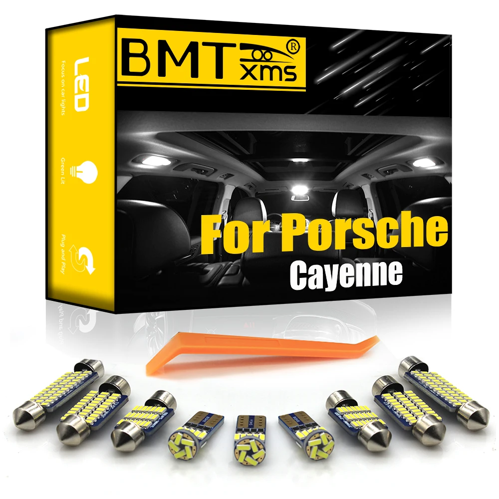 BMTxms для Porsche Cayenne 2 958 92A 9PA 955 2002 2018 автомобильная светодиодная внутренняя