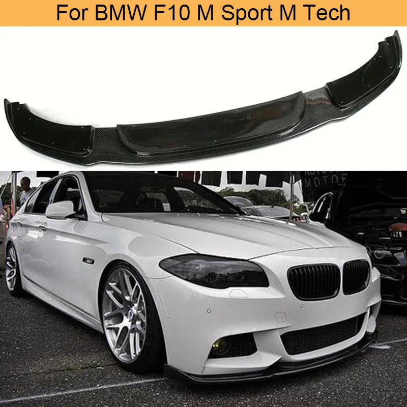 Передний бампер спойлер для BMW F10 M Sport Tech 2012 2016 автомобильный передний подбородка