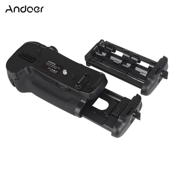 

Andoer Vertical Battery Grip Holder for Nikon D850 DSLR Work with One EN-EL15/ EN-EL15a Li-ion Battery /8pcs AA Batteries