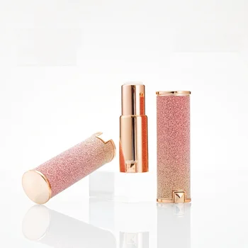 

12.1mm Round High Grade Lipstick Tube Colorful Cometics packaging Lip Balm Container Empty Plastic Lipbalm Tube 20Pcs