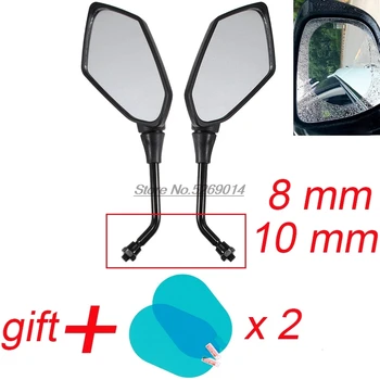 

Original Motorcycle Mirrors Side mirror with waterproof cover for Ninet 600 Hornet Husqvarna 2018 Aprilia Rs4 125 Bmw Nine T