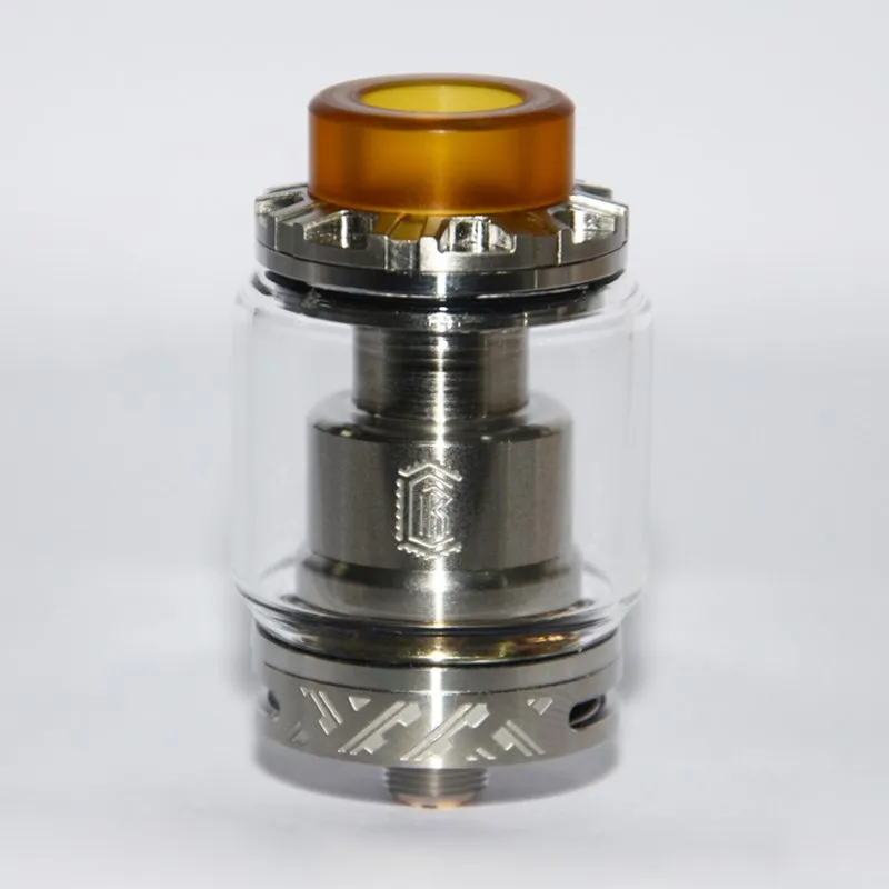 silver SUB TWORLD RDA электронные сигареты vape Атомайзеры RTA электронная сигарета танк 24 мм распылитель RDTA Ремонтопригодный капельница капельная жидкость - Цвет: silver