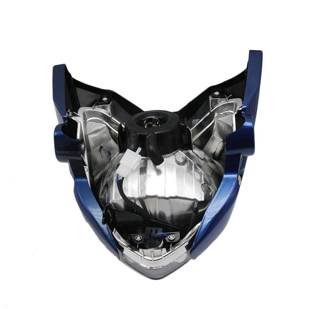 Мотоциклетный головной светильник налобный светильник для Yamaha FZ16 YS150 FZER150 Blue