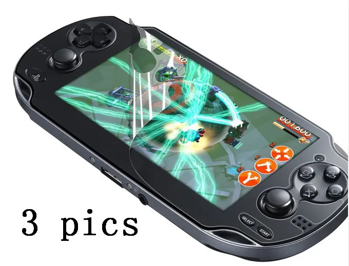 Горячая ЖК-экран прозрачная защитная пленка для PSVITA Playstation Vita PS VITA защитная пленка Антибликовая высокое качество - Цвет: Screen Protector 3