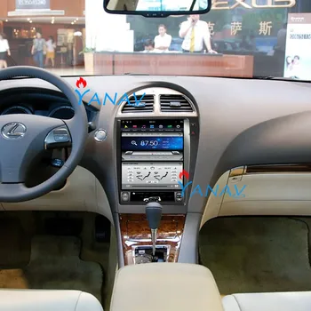 

car video dvd player For-LEXUS ES350 2008 car GPS navigation Multimedia player with 12.1 inch vertical screen Android car gps