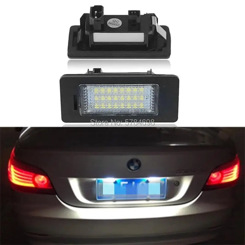 2 шт. Canbus светодиодный номерной знак для BMW F30 F22 F23 светильник F31 F34 F35 F32 F33 F36