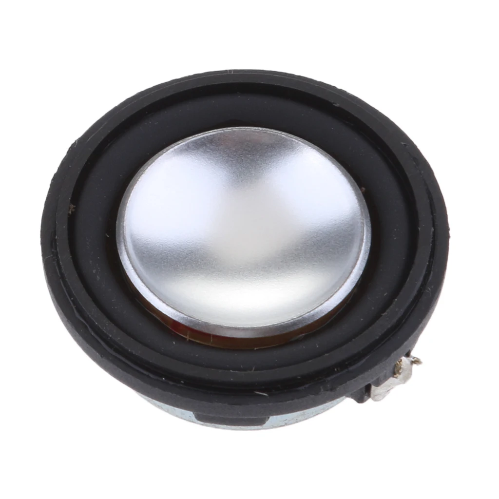 Универсальный 28 мм 2 Вт полный диапазон аудио динамик 4ohm круглый громкий динамик черный