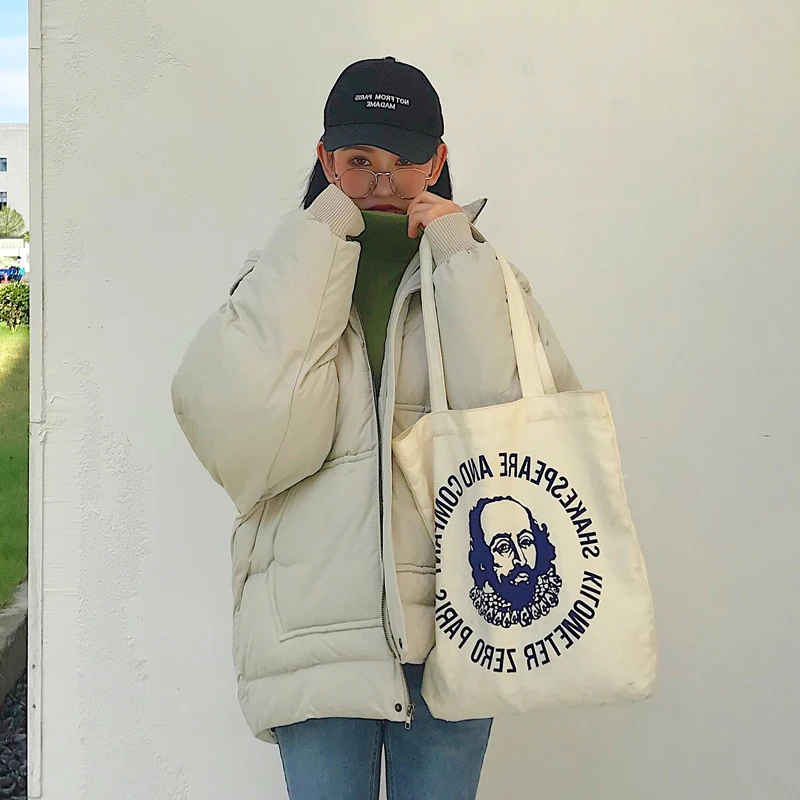 DiCloud Parkas Женское зимнее пальто более размера женские модные Свободные пиджаки Плюс Размер пуховая куртка Толстая черная синяя верхняя одежда - Цвет: white
