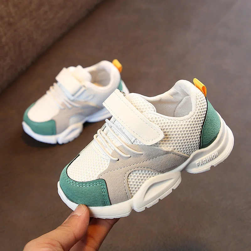 Детская повседневная обувь Сезон осень Обувь для бега маленьких девочек и