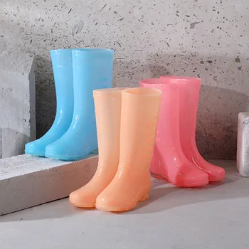 

2020 Fashion Waterproof shoes Water shoes Thigh high boots Non-slip Rain boots women High quality New women sneakers Rain shoes