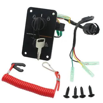 

Fits Engine switch 704-82570-12-00 704-82570-01-00 704-82570-08-00 Outboard Key