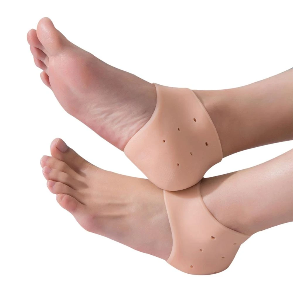 silicone heel cups for cracked heels