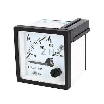 

EAC 0-150A Measuring Range Panel Mounting Ammeter Ampere Meter 99T1 48mm x 48mm