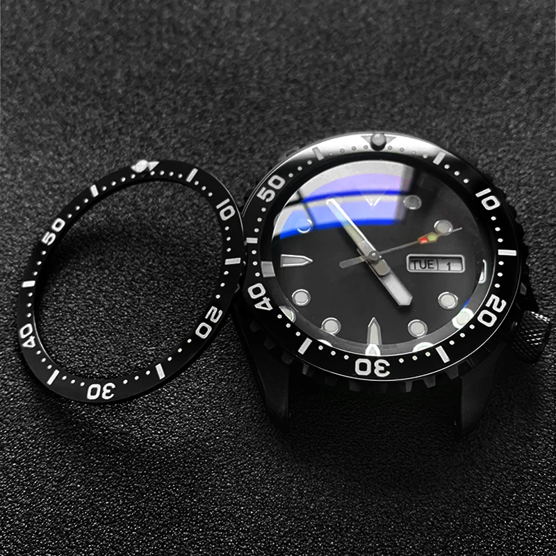 Lunetta in ceramica piatta luminosa inserto 38*31.5mm pipa luminosa a 12  per parti di orologi Seiko SKX007 SKX009|Repair Tools \u0026 Kits| - AliExpress