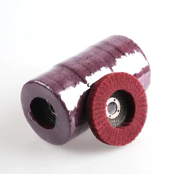 

10 Pieces 100*16mm Fiber Sanding Disc Red 320# Angle Grinder Accessories