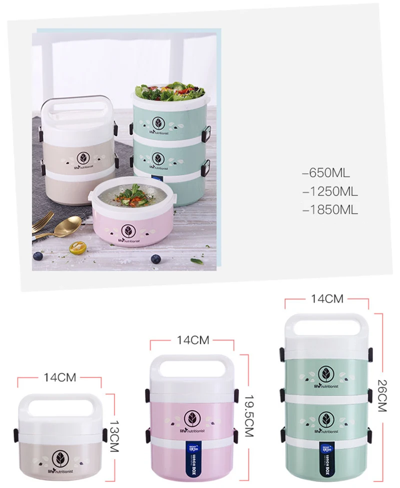 Leakproof Microwave Lunchbox 18