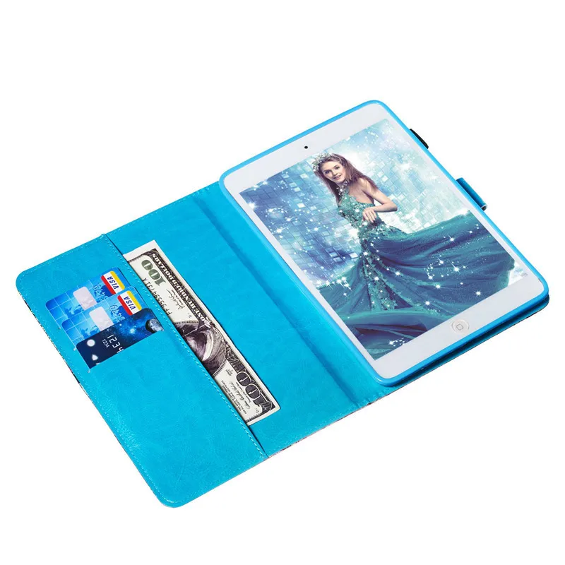 Wekays для Apple IPad Mini 1 2 3 4 5 7,9 дюймов мультфильм блеск кожаный чехол для IPad Mini 5 4 3 2 1 7,9 дюймов чехлы