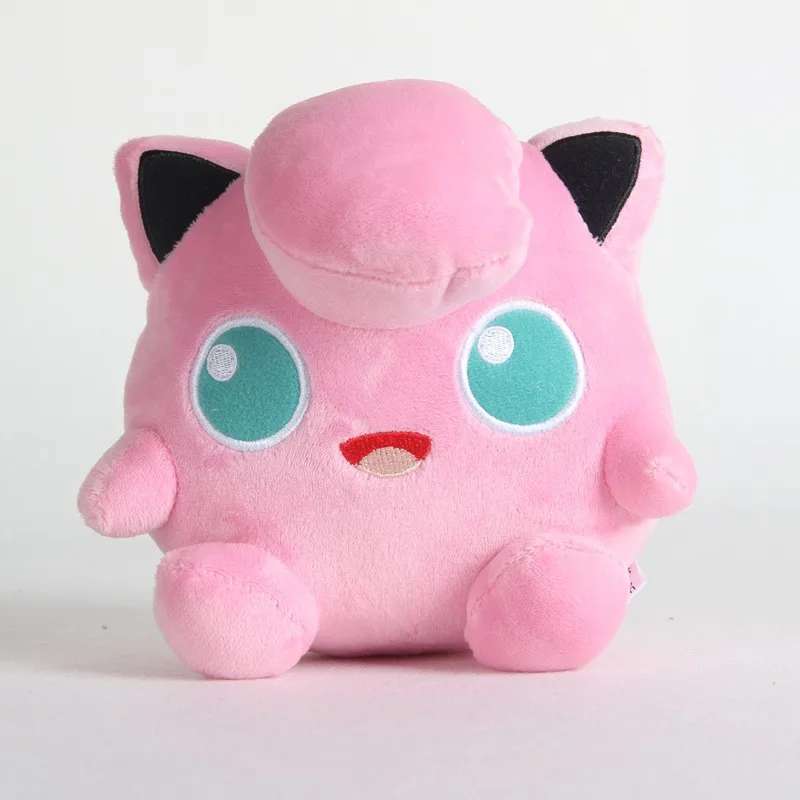 

5pcs/lot 17cm Jigglypuff Plush Doll Toys kawaii Animals Jigglypuff Pendant Soft Stuffed Toys Doll for Children Kids Gifts