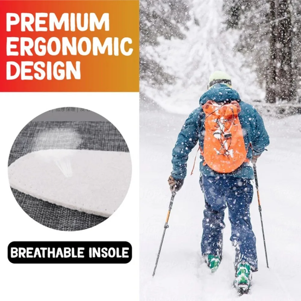 insoles for shoes Dishevelled Wool Warm Insole Cotton Snow Boots Sweat-Absorbent Warm wkladki do butow (7)