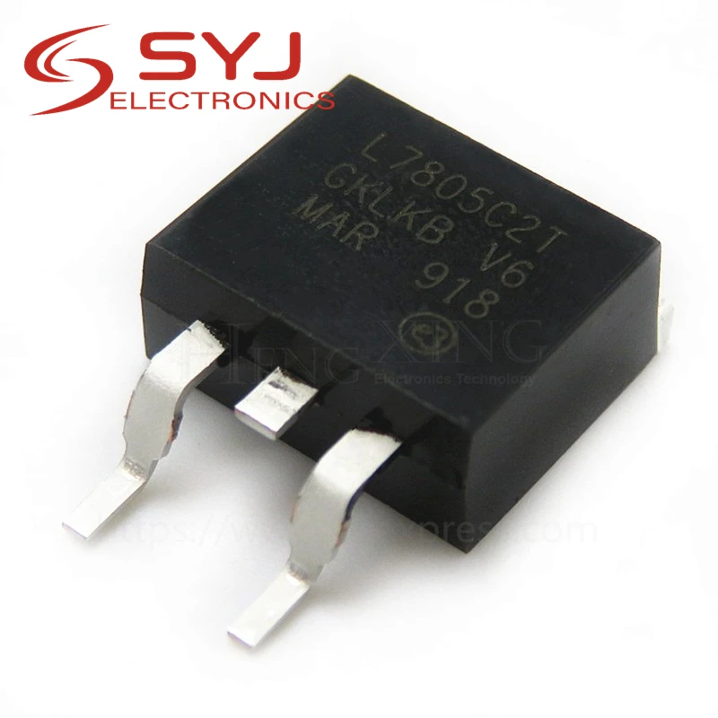 10pcs/lot L7805 LM7805 1.5A 5V TO-263 new original In Stock | Электронные компоненты и принадлежности