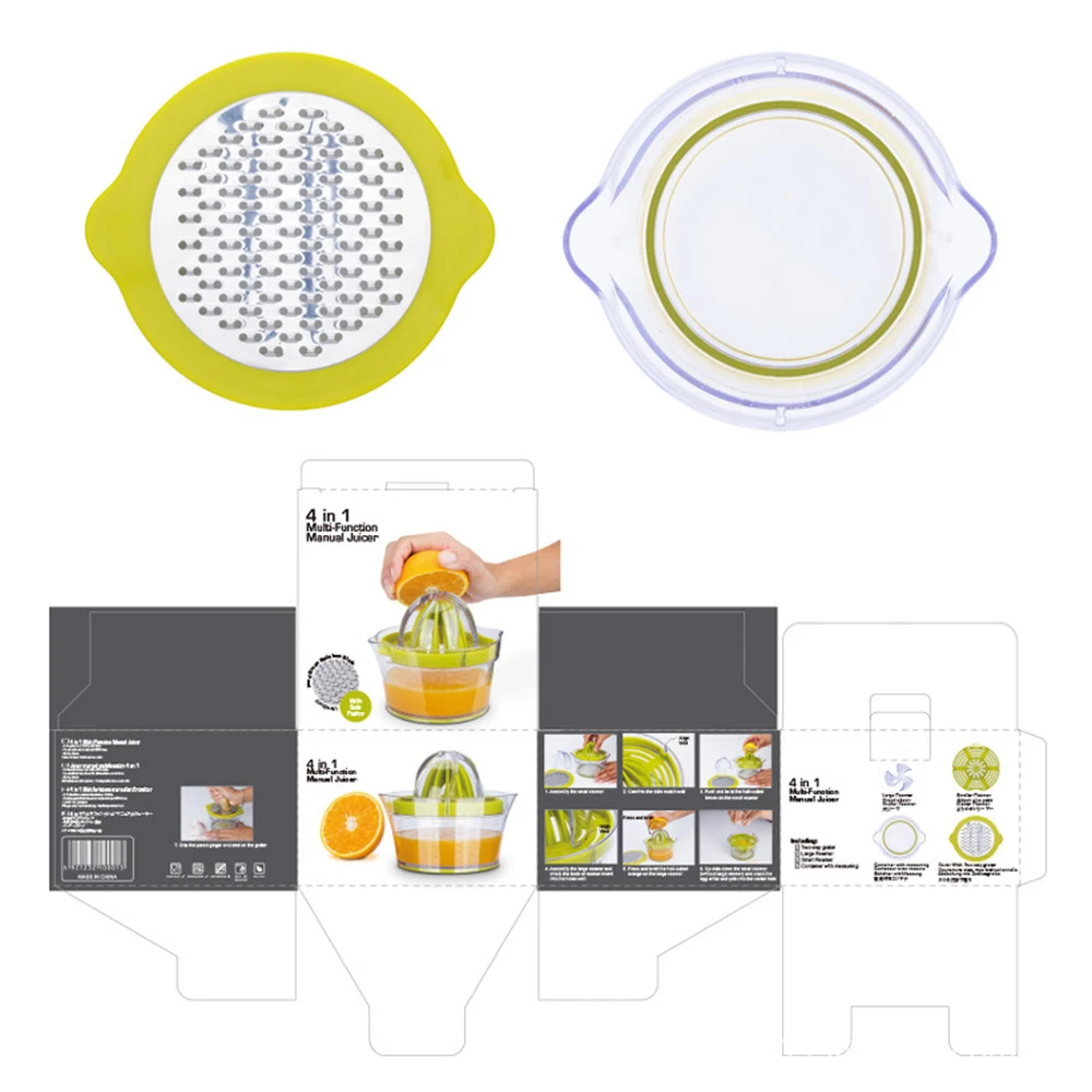 Citrus Lemon Orange Juicer Manual Hand Squeezer Household Manual Juicer Easy Juice Extraction and Convenient Hygiene Dropship