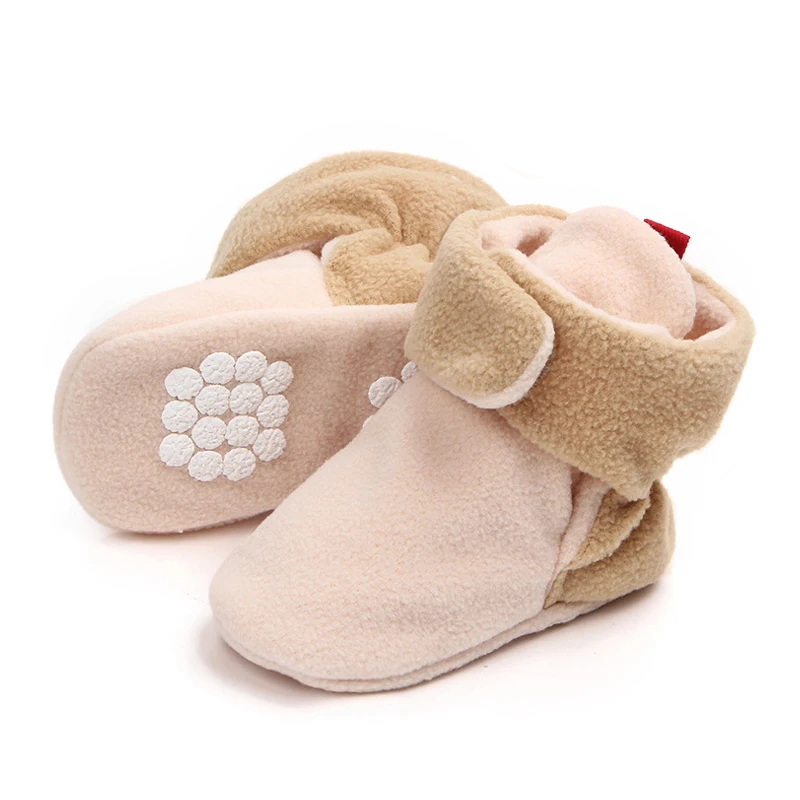 Newborn Baby Socks Shoes Fluff Winter 