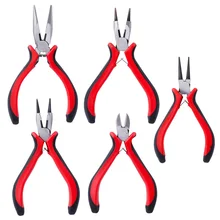 DIY аксессуары аппаратные инструменты Розовый тиски черный круглый носок острый рот проволока резка плоскогубцы