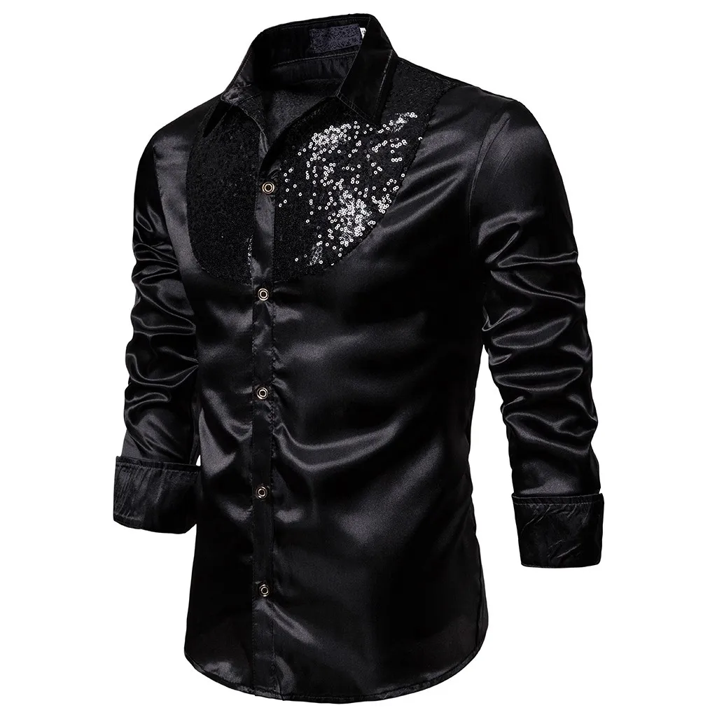 Vintage Men Shirt Long Sleeve Turn Down Collar Button Mens Casual Shirts Fashions Clothes Shirts Men Dress Camisa Masculina