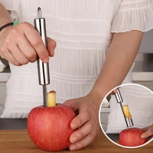 Stainless Steel Fruit Knife Corer Carving Knife Set Watermelon Digging Spoon Potato Peeler Ice Cream Scoop Set