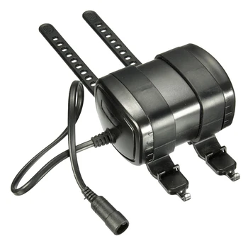 

8.4V Battery Pack Black Waterproof LED Light 6X 18650 For Bicycle Flashlight 9000mAh Black