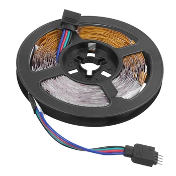 

New-5M 300Leds RGB Led Strip Light 3528 DC12V 60Leds/M Fiexble Light Led Ribbon Tape Home Decoration Lamp