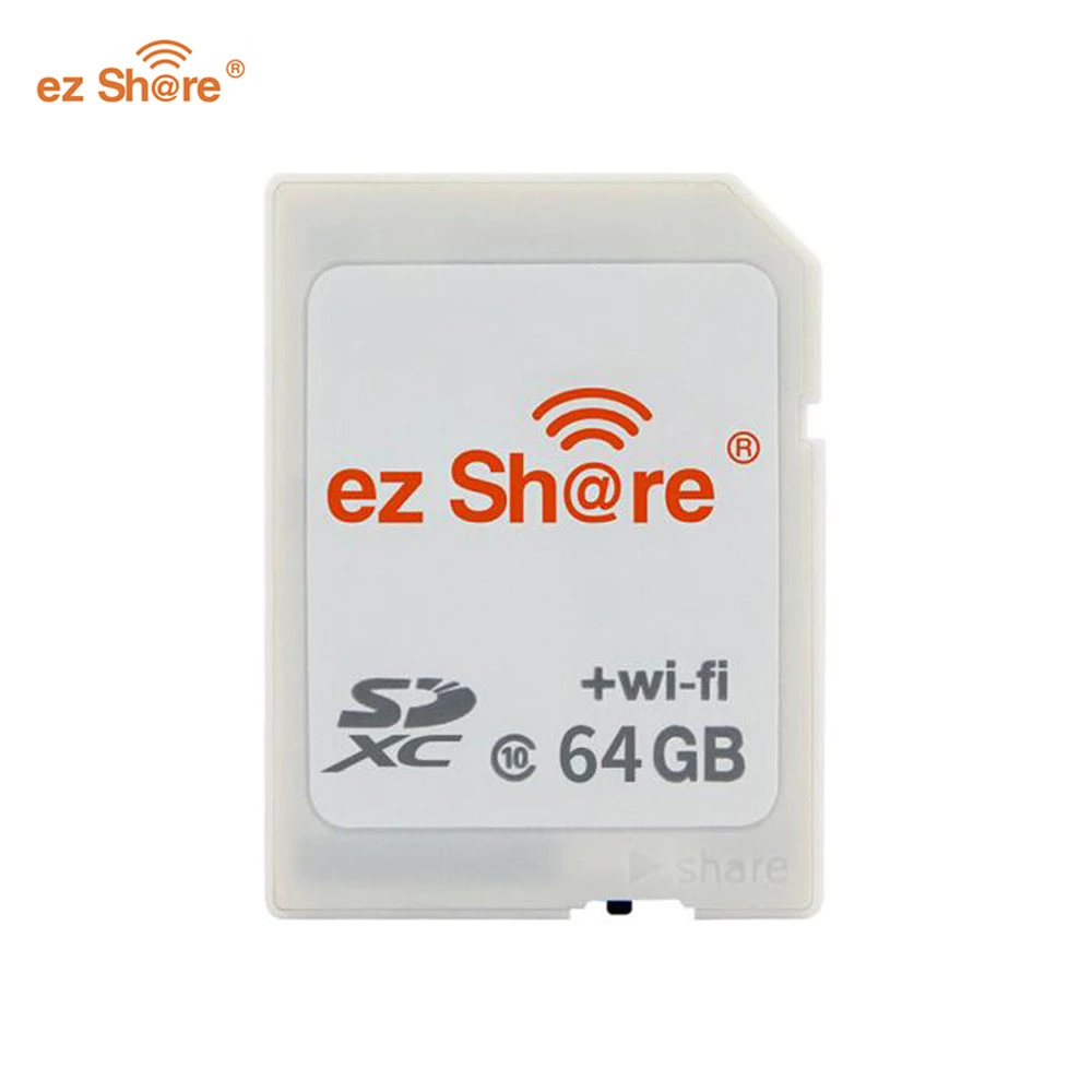 ez share WiFi SD Card Wireless Micro SD Adapter 16GB 32GB 64GB Camera Memory Card Support 16GB 32GB TF Micro sd Card Reader