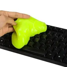 Practical Cleaner Magic Groove Dust Cleaning Compound Slimy Gel Wiper For Keyboard Car Laptop Cleaning Tool Random Color