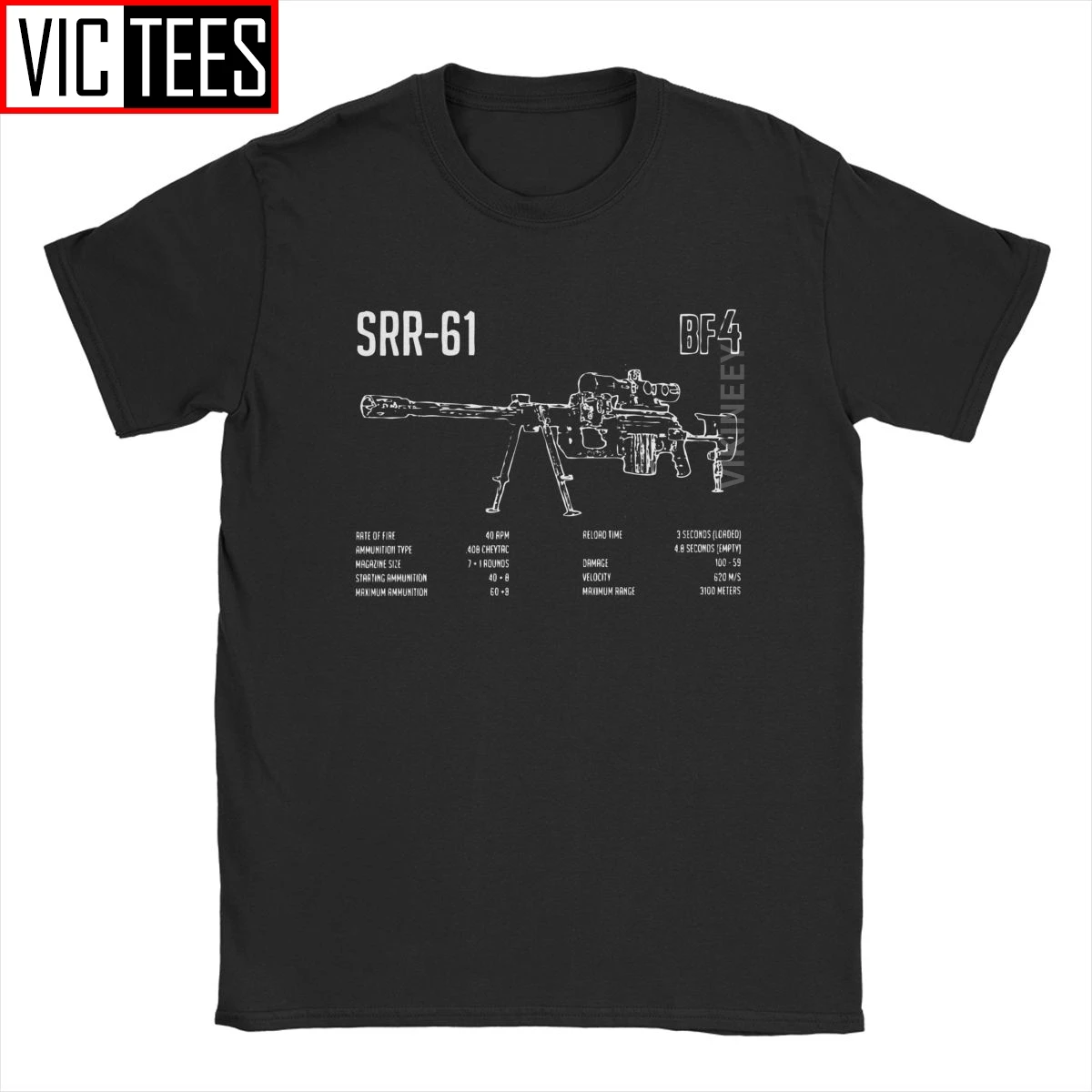Bf4 Battlefield 4 Srr 61 T Hemd Manner Der 100 Prozent Baumwolle Lustige T Shirt O Neck Krieg Bf1 Shooter Fur V Video Spiel T Shirts Aliexpress