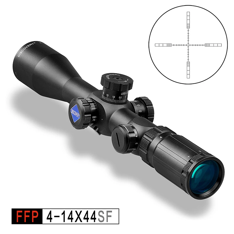 

Discovery FFP 4-14x44SF Air Guns and Weapons Military Air Riflescope Hunting Scope with Best Clear Glass Vision