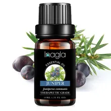 Inagla Juniper Эфирное масло чистое натуральное 10 мл чистые эфирные масла Ароматерапия диффузное масло снимает стресс Домашний Уход за воздухом