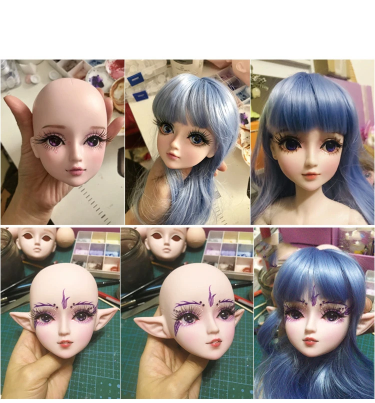 1/3 Mark Up BJD куклы голова куклы аксессуары для 60 см DIY куклы женские обнаженные куклы без тела Игрушки для девочек