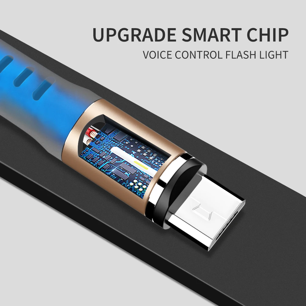 KISSCASE Голосовое управление тип-c кабель USB для Xiaomi Redmi Note 7 5 4 кабель USB для huawei Y6 p smart кабель usb type C