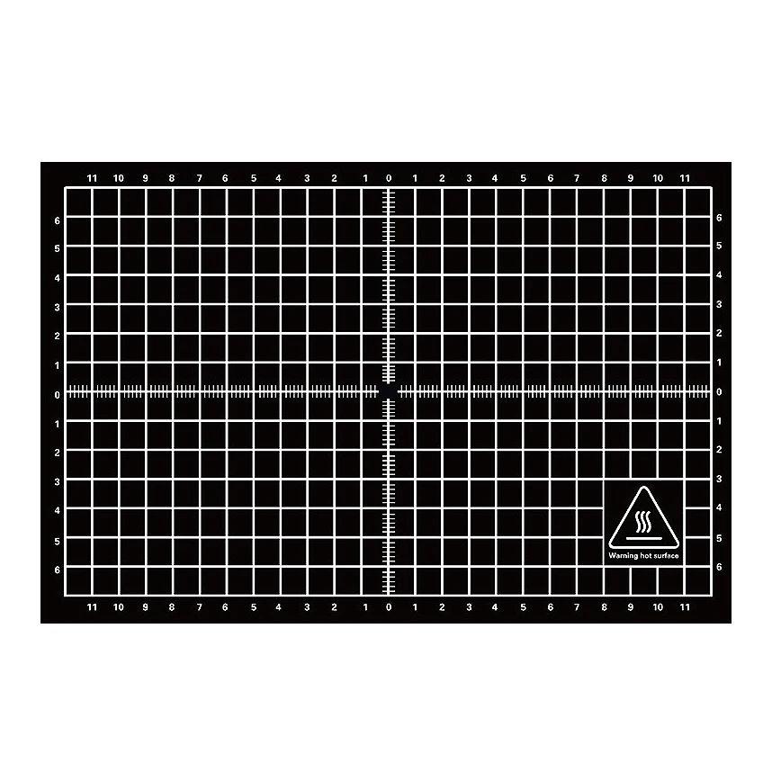 3D Printer Accessories 200 x 300Mm Heating Bed Platform Stickers For Reprap Mk2Ba