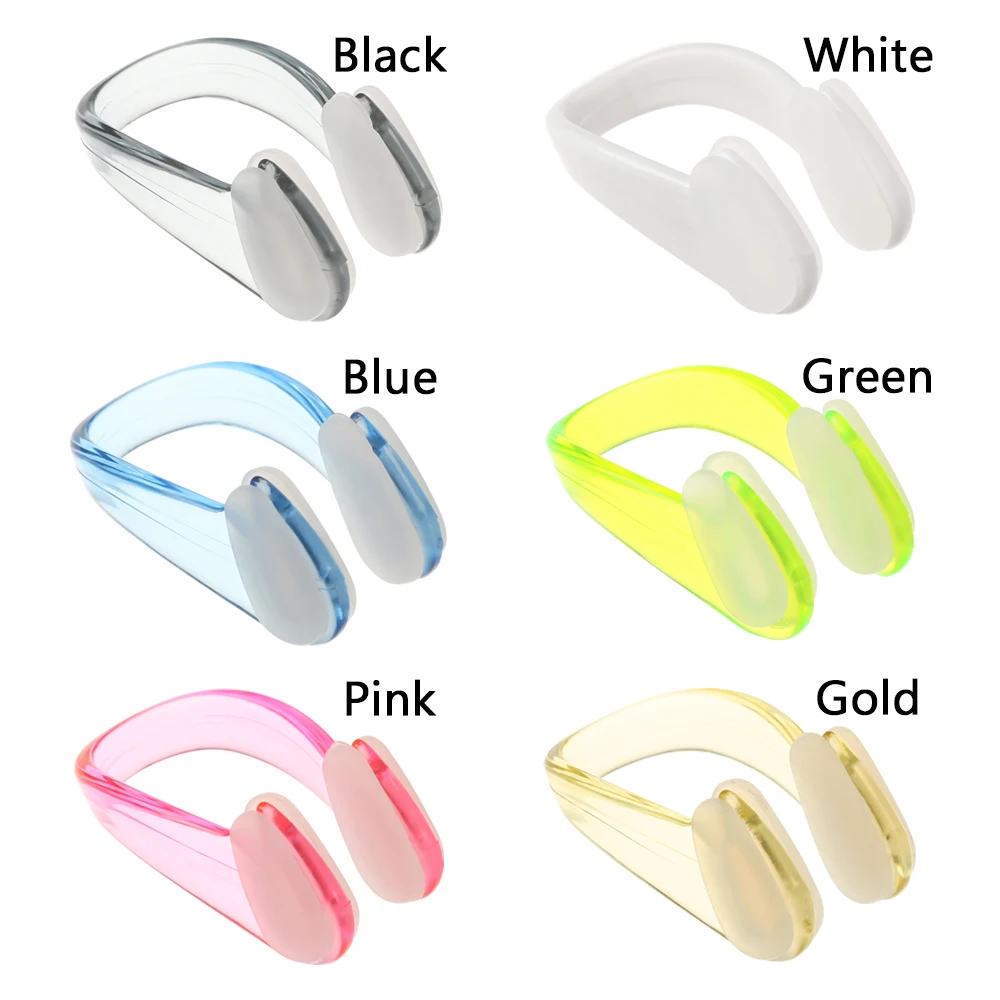 4PCS swimming nose clip Swimming swim nose clip with Strap Nose