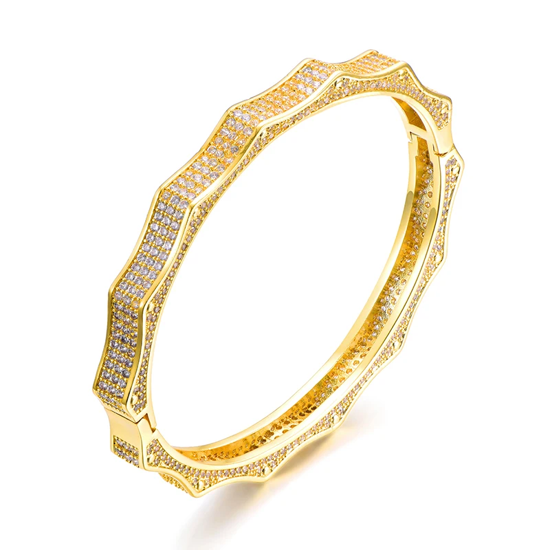 D& Z мужской персональный микро проложили CZ волна браслет хип хоп Iced Out Bling Циркон браслет для хипстера